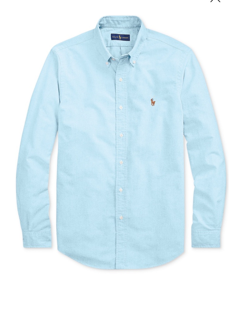 Polo by Ralph Lauren Aegean Blue Oxford Button-Down Shirt